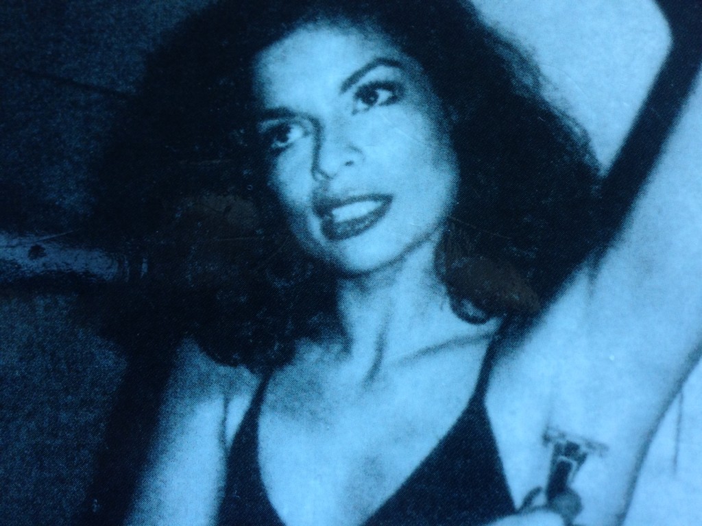 Bianca Jagger at Halton's House, New York. Foto de Andy Warhol. 